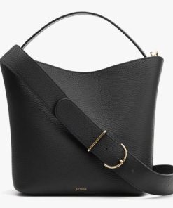 Structured Minimalist Bucket Bag